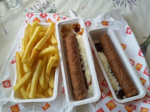 Frikandelle spezial und Pommes Majo - Schnappschüsse