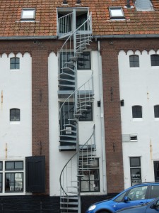 Wendeltreppe in Oudeschild - Schnappschüsse