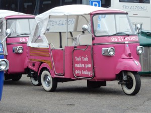 Pinkes Tuk Tuk - Schnappschüsse