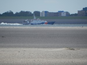 Küstenwache zwischen Texel und Den Helder - Strandwanderung zur Südspitze Texels
