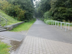 Wege für Radfahrer, Mountainbiker, Wanderer, Stockläufer - Halde Hoheward
