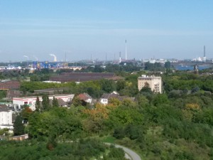 Ausblick über das Ruhrgebiet - Haldenhopping