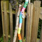 Garten Deko - Abschied von Tiffi und Lucy