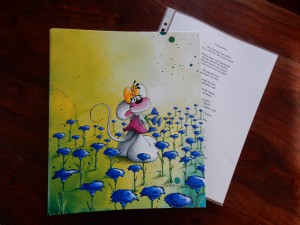 Birgits Gedichtmappe mit "Freundinnen" - Freundinnen