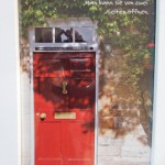 Postkarte Tür - zerbrochene Freundschaft - Freundinnen