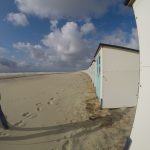 Strandhäuser, Steife Brise auf Texel