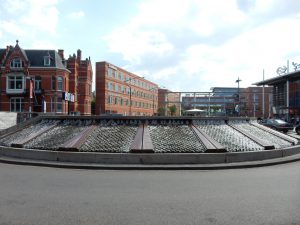 Wasserspiel am Bahnhof, 's Hertogenbosch