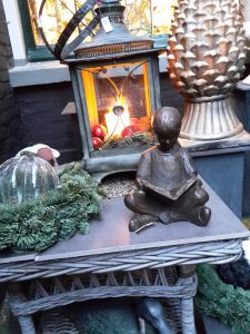 Stillleben Laterne, Weihnachtliches Winterswijk