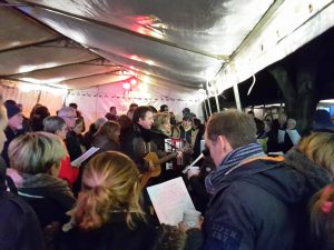 gemeinsames Weihnachtssingen
