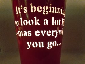 It's beginning ..., Die Nacht vor dem heiligen Abend