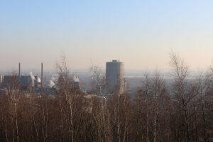 Kokerei Prosper mit Tetraeder, Sonntag am Tetraeder