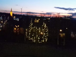 Abendlicher Ausblick, Marien-Hospital