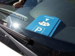 Parkuhr hinter Scheibe, Wo bin ich bloß in meinen Gedanken