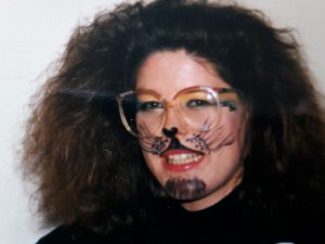 Birgit Karneval als Katze, Besuch bei Cats