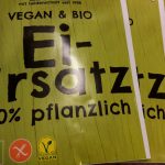 Pflanzlicher Ei-Ersatz - veganes Shoppen