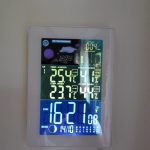 Thermometer - Rote Tomaten im Oktober