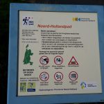 Anleitungsschild - Handfähre auf Texel